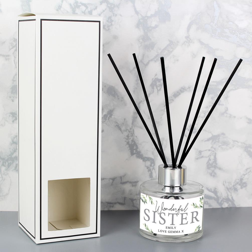 Personalised Botanical Reed Diffuser Extra Image 1